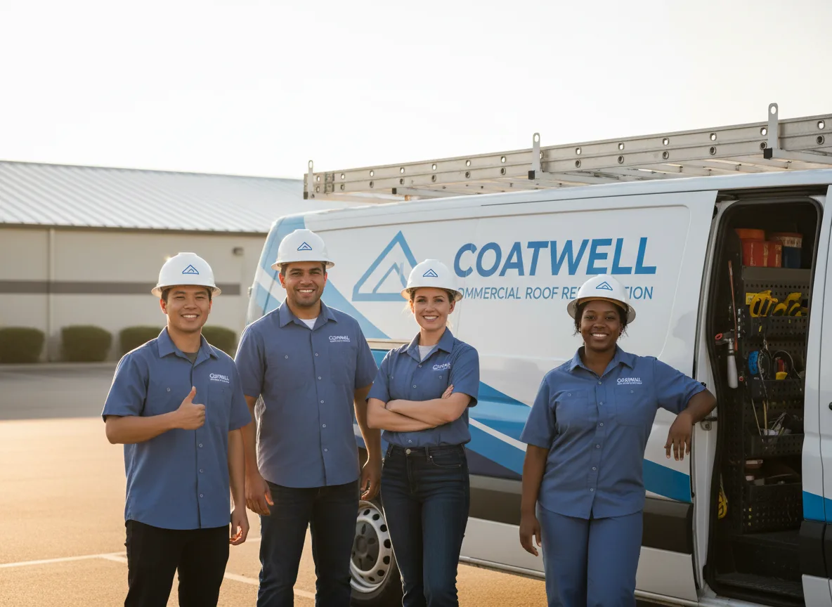 Commercial roof coating company in Pocahontas, IL